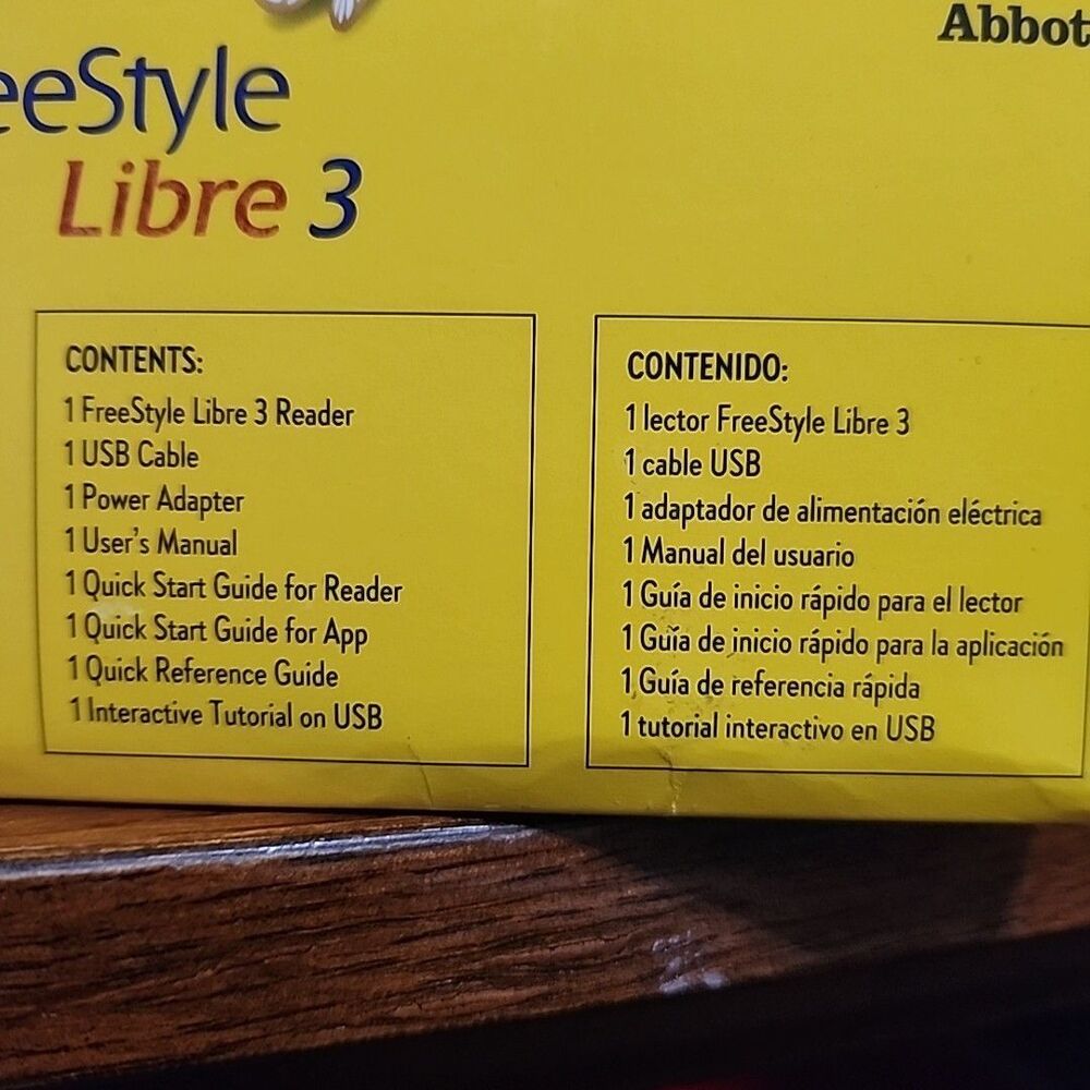 Libre 3 Reader - Reader, Adapter/Charger, Cable, Manual - SEALED, BRAND NEW! - Picture 3 of 4